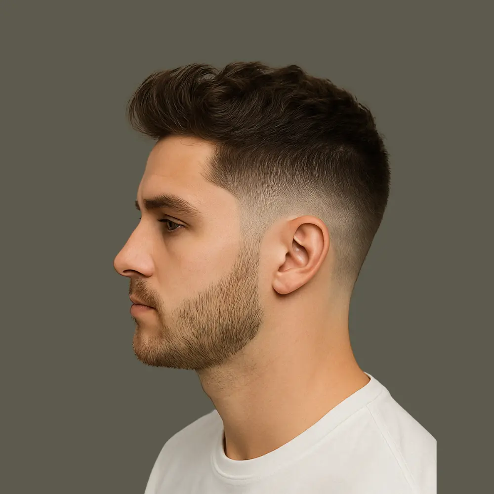 Was ist ein Haircut mit mittlerer Fade