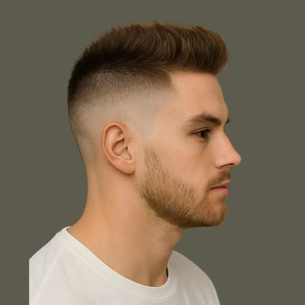 Was ist ein hoher Fade -Haarschnitt