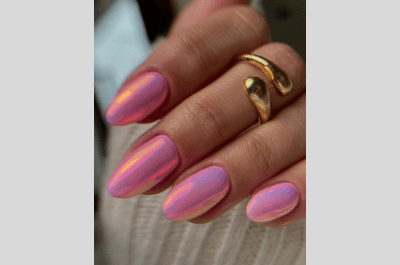 22 Pastellfarbennägel zum Glühen im Frühjahr und Sommer - Versuchen Sie es jetzt 12 Chrom rosa Nägel, kurze Mandelägel