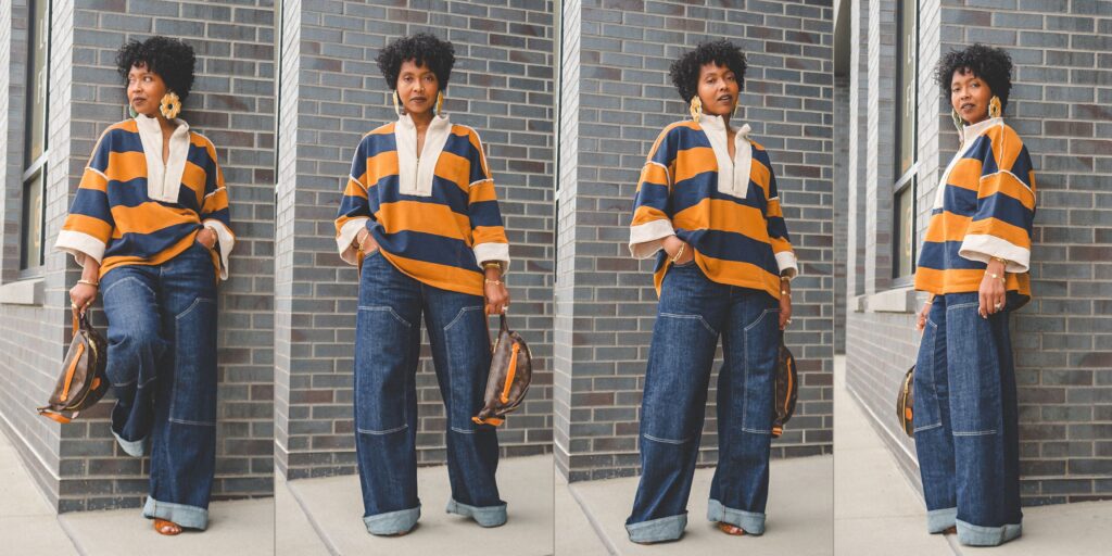 BOLD STRIPES & DENIM: Mühelos coole Wochenendstimmung Sie müssen kopieren