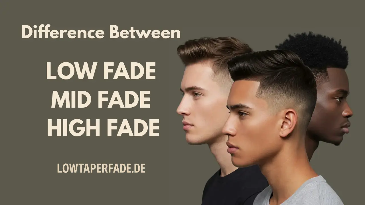 Low Fade vs Mid Fade vs High Fade: Guide, um Ihr bestes Aussehen auszuwählen